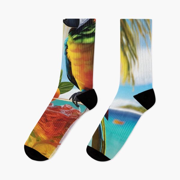 Item preview, Tiki Bar Parrot designed and sold by MatrixTattoo.