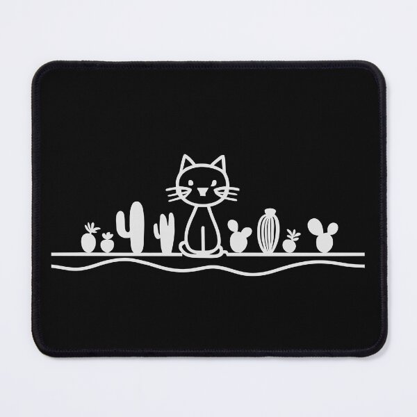 Item preview, cat between cacti designed and sold by jkrphoto.