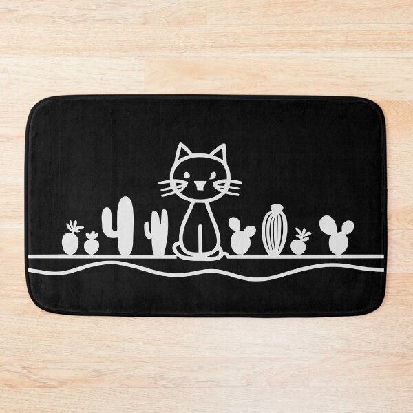 Item preview, cat between cacti designed and sold by jkrphoto.