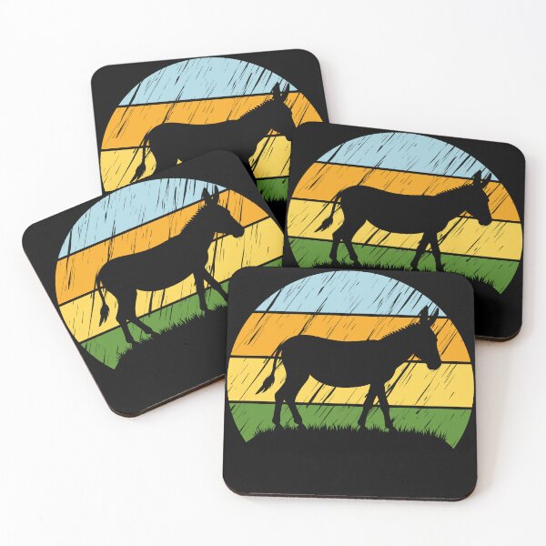 Item preview, Funny Donkey Vintage Sunset designed and sold by TKsTees.