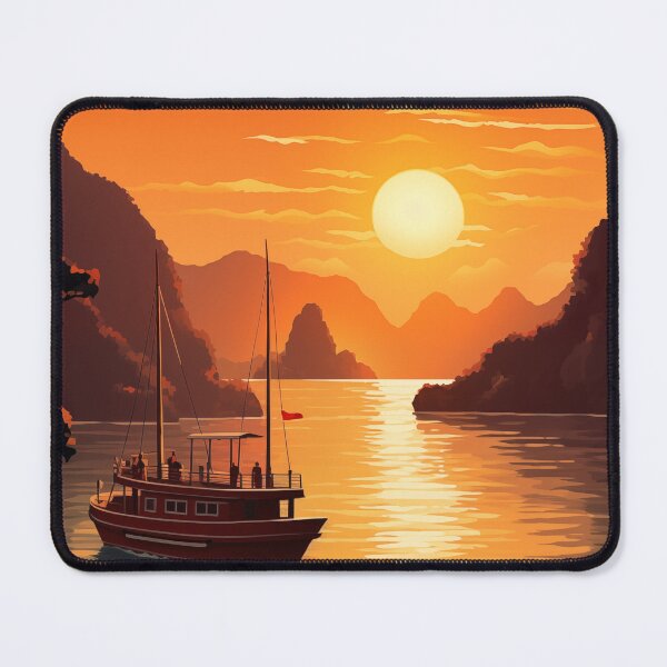 Item preview, Sailing Through Serenity, Ha Long Bay #4 designed and sold by Anuchartl.
