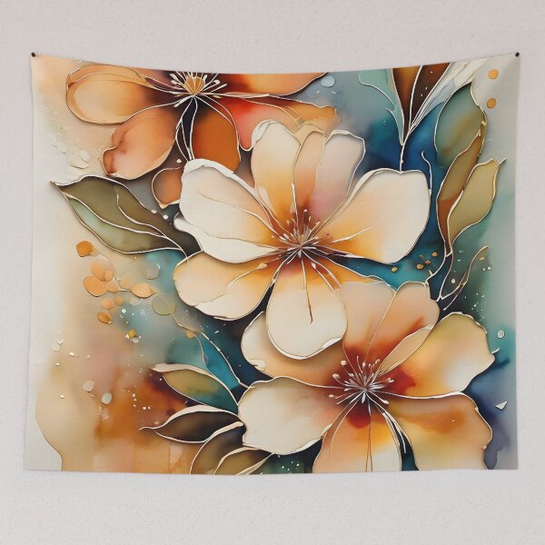 Item preview, Serenity in Simplicity: Embracing Life's Gentle Grace Art Print designed and sold by puravidavisions.