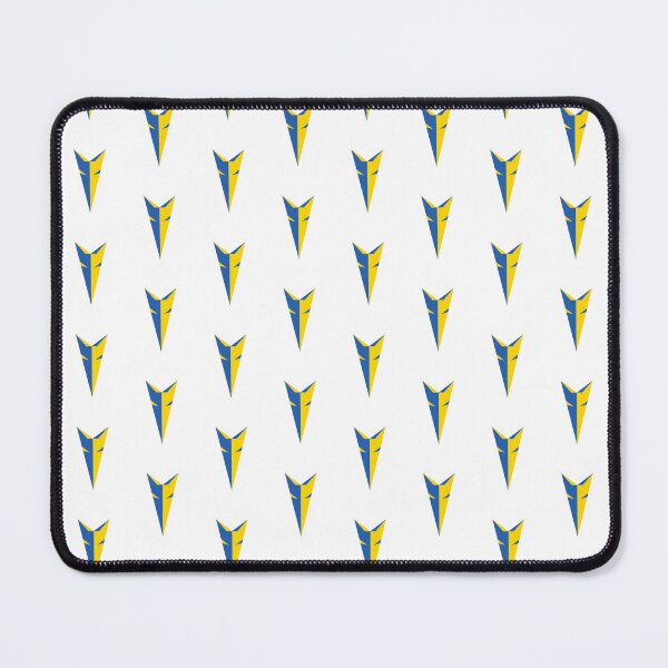 Item preview, Ukrainian Blue & Yellow Fox Head Art on White designed and sold by sleepingdogprod.