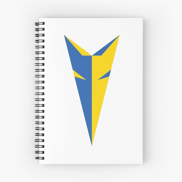 Item preview, Ukrainian Blue & Yellow Fox Head Art on White designed and sold by sleepingdogprod.