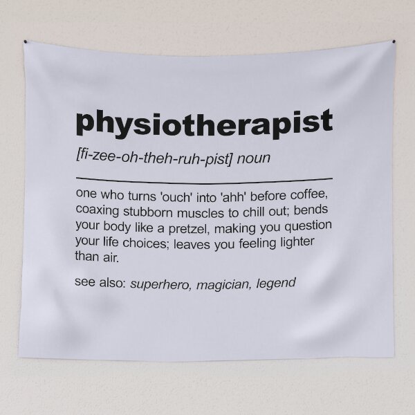 Item preview, Funny Physiotherapist Definition Physiotherapy Graduation designed and sold by stylesip.
