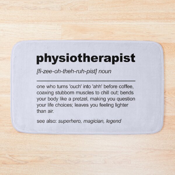 Item preview, Funny Physiotherapist Definition Physiotherapy Graduation designed and sold by stylesip.