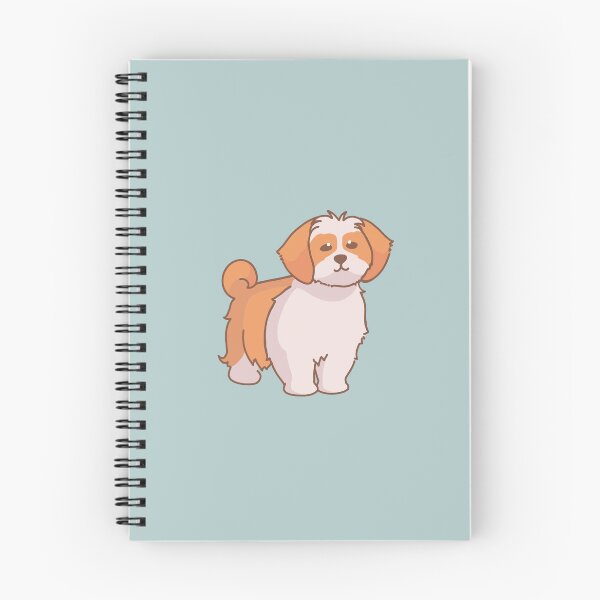 Item preview, Simple red and white Shih Tzu designed and sold by PupBubble Art.