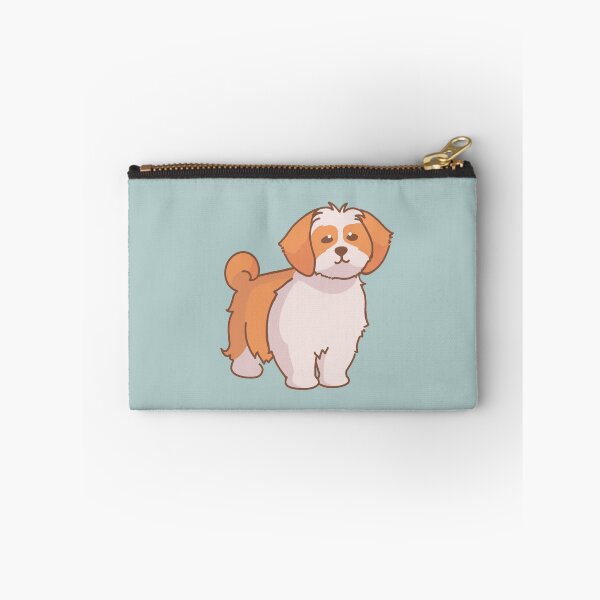Item preview, Simple red and white Shih Tzu designed and sold by PupBubble Art.