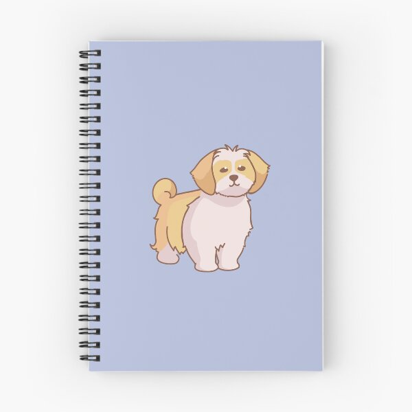 Item preview, Simple gold and white Shih Tzu designed and sold by PupBubble Art.