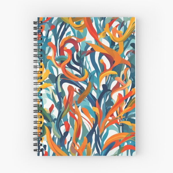 Item preview, Abstract Colorful Kelp Pattern designed and sold by calibrit.