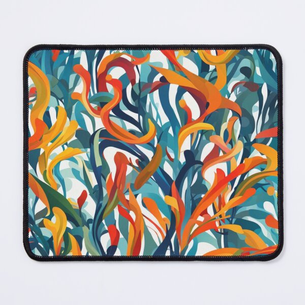 Item preview, Abstract Colorful Kelp Pattern designed and sold by calibrit.