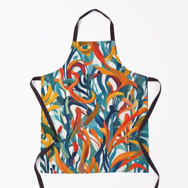Item preview, Abstract Colorful Kelp Pattern designed and sold by calibrit.