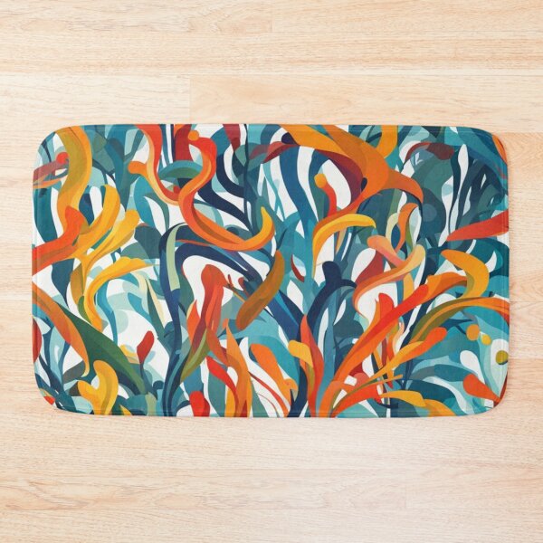 Item preview, Abstract Colorful Kelp Pattern designed and sold by calibrit.