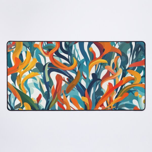 Item preview, Abstract Colorful Kelp Pattern designed and sold by calibrit.