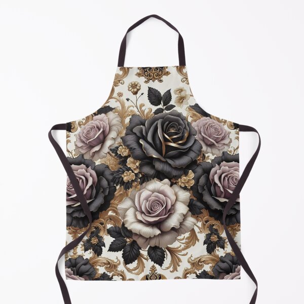 Item preview, Black & Pale Mauve Roses & Baroque designed and sold by DesignsByPrnces.