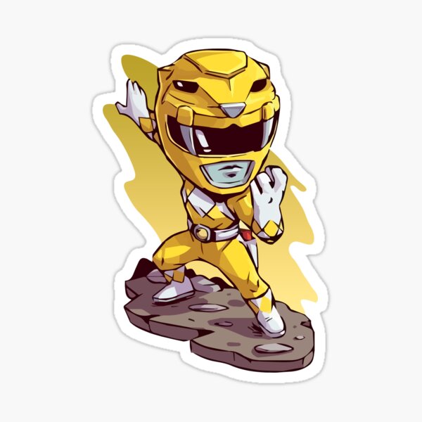 Artikel-Vorschau von Power Rangers – Gelber Ranger, designt und verkauft von reaugusto.