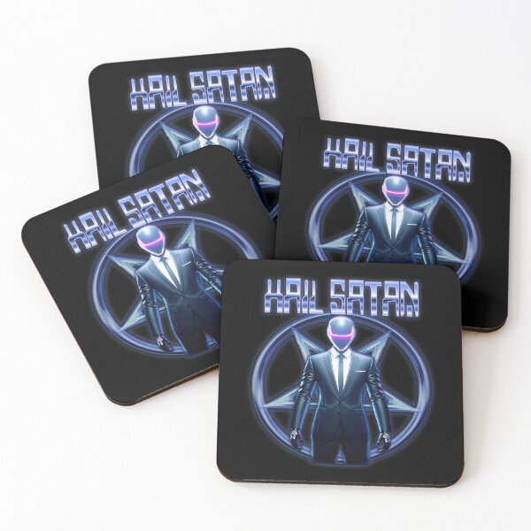 Item preview, Hail Satan Android designed and sold by ArThrobDesigns.
