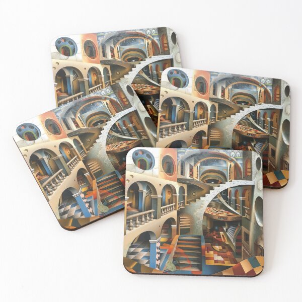 Item preview, M C Escher Style Interior designed and sold by Static-Panda.