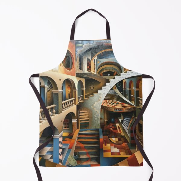 Item preview, M C Escher Style Interior designed and sold by Static-Panda.