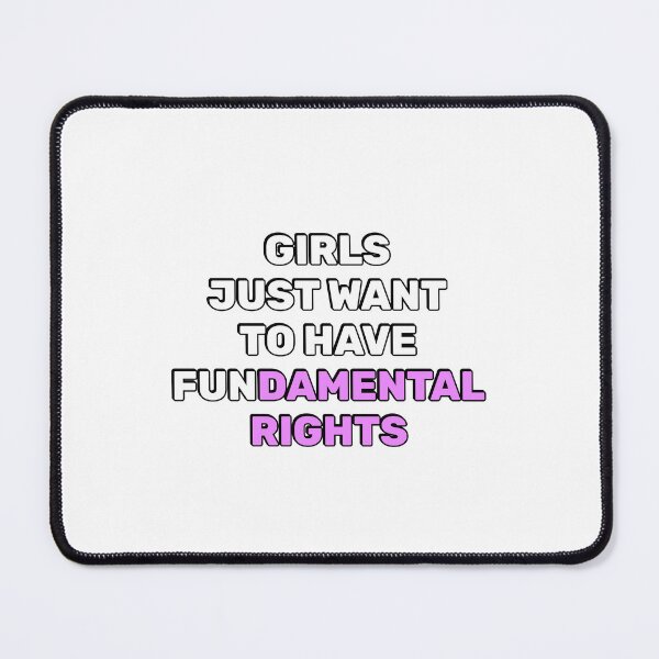 Item preview, Girls Just Want to Have Fundamental Rights designed and sold by Inspirationmotivation.