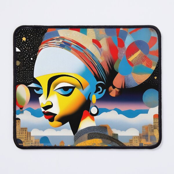 Item preview, Cubist Dream in Technicolor designed and sold by ramboe.