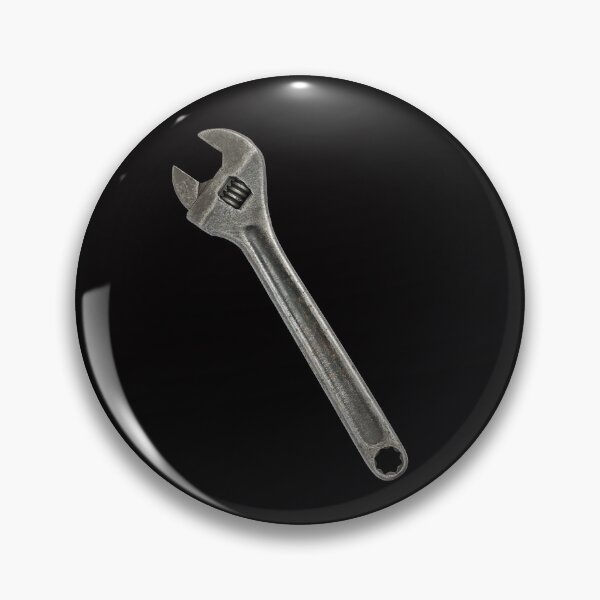 Item preview, SPANNER WRENCH, RETRO ADJUSTABLE WRENCH designed and sold by DiySystem.