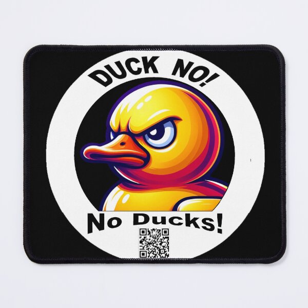 Item preview, No Ducks - Black designed and sold by SebecBrowncoat.