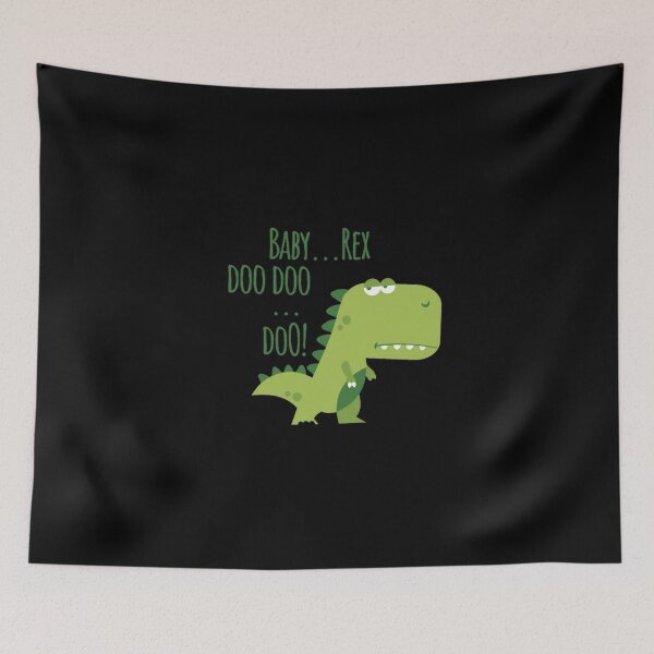 Item preview, Baby t-rex doo doo song designed and sold by BlueGoldArt.