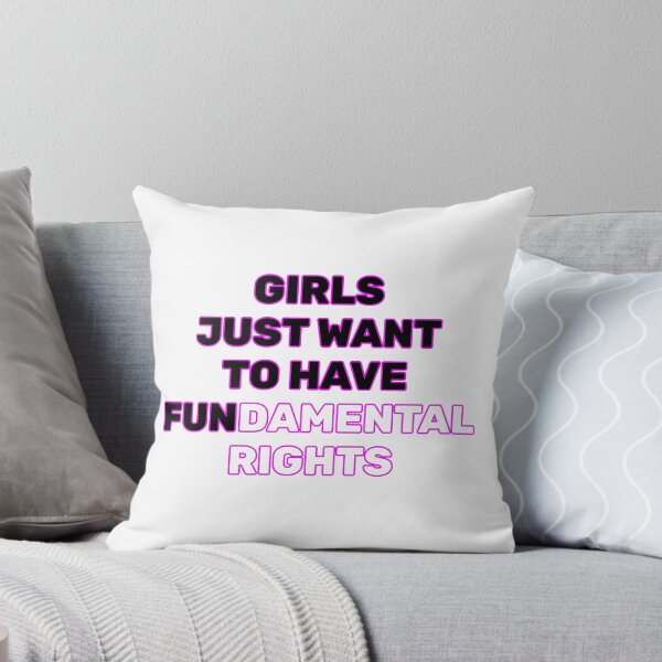 Item preview, Girls Just Want to Have Fundamental Rights designed and sold by Inspirationmotivation.