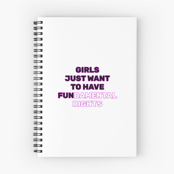 Item preview, Girls Just Want to Have Fundamental Rights designed and sold by Inspirationmotivation.