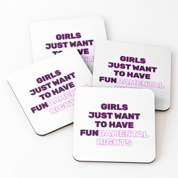 Item preview, Girls Just Want to Have Fundamental Rights designed and sold by Inspirationmotivation.