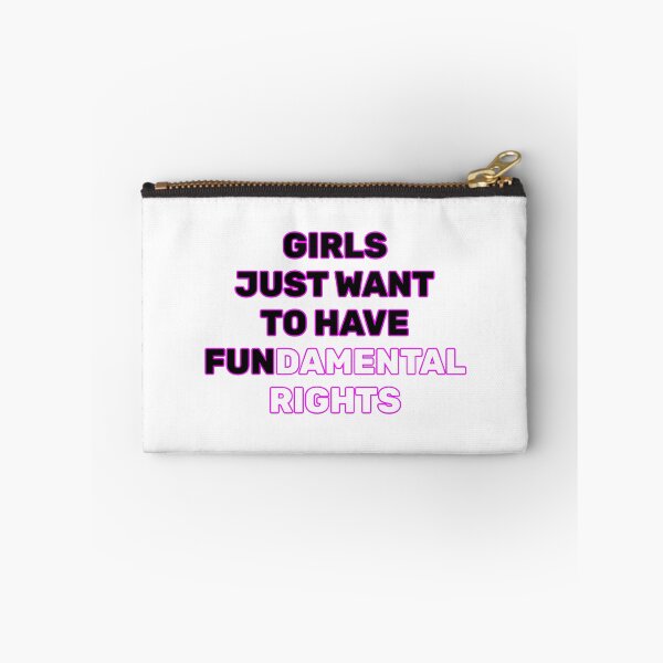 Item preview, Girls Just Want to Have Fundamental Rights designed and sold by Inspirationmotivation.