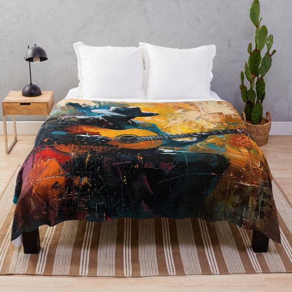 Item preview, Abstract Spanish Guitar Painting designed and sold by Crinkl.