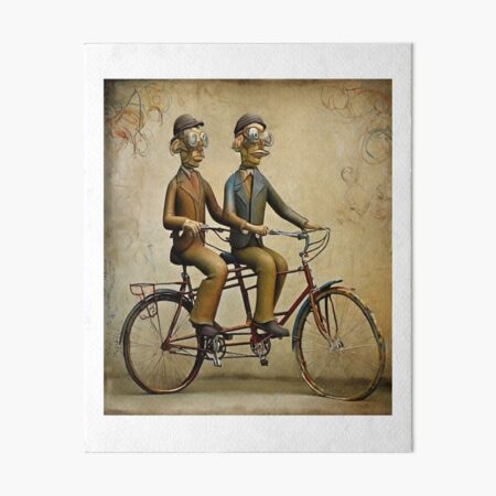 Item preview, "Tandem Bike Adventure" designed and sold by Artisticanvas.
