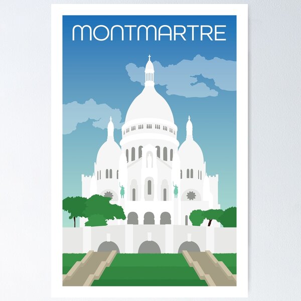 Montmartre Paris France Poster
