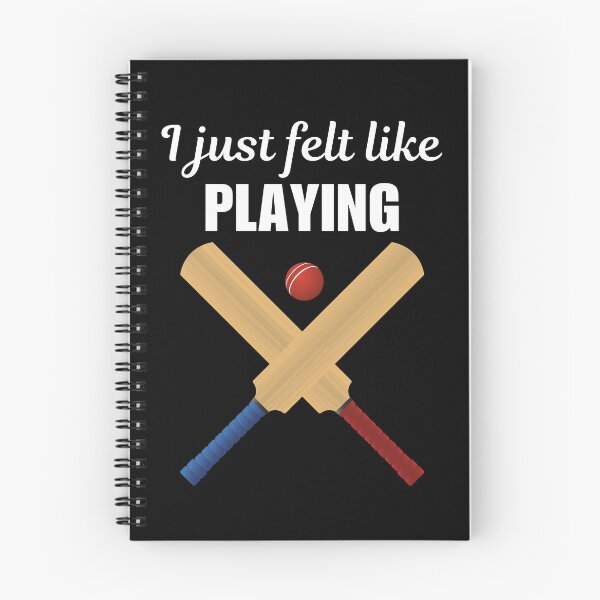Item preview, I just felt like playing, funny quote or saying for cricket sport or game dad designed and sold by NBSStore.