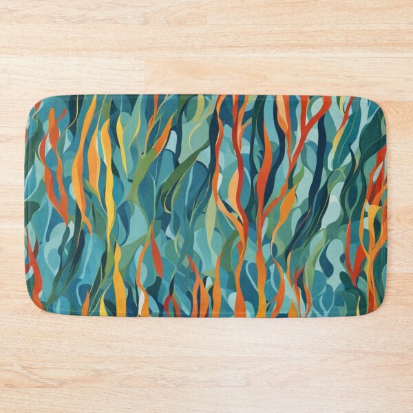Item preview, Abstract Colorful Kelp Pattern designed and sold by calibrit.