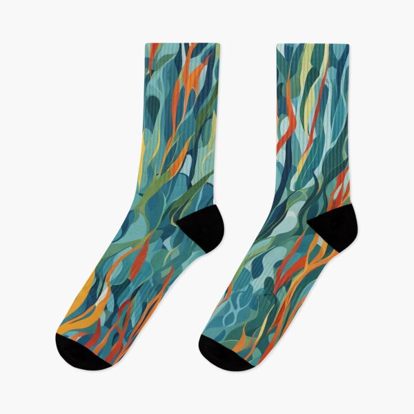 Artikelvorschau, Abstraktes buntes Kelp-Muster entworfen und verkauft von calibrit.