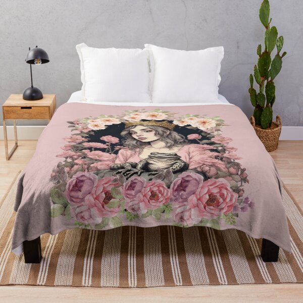 Item preview, The frog king and the princess, fairy tale illustration with roses, cottagecore  designed and sold by coloursforkids.
