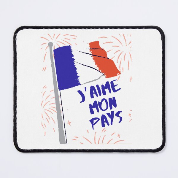 Item preview, I love my country Animated Flag designed and sold by Résistance Française.