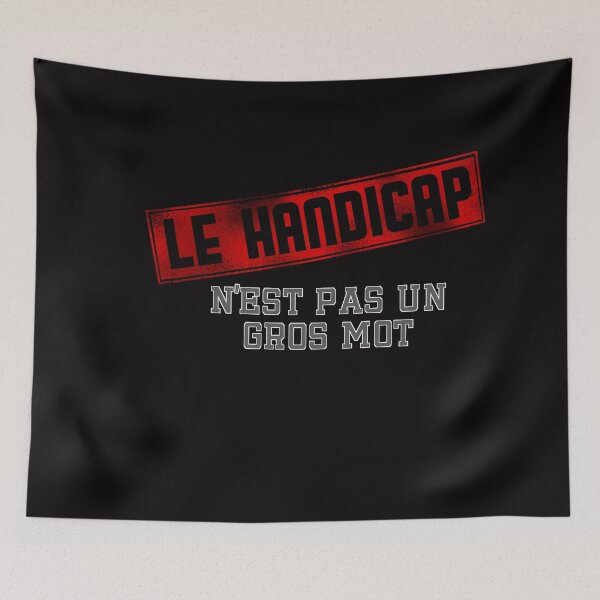 Item preview, Le handicap n'est pas un gros mot designed and sold by Becky-Marie.