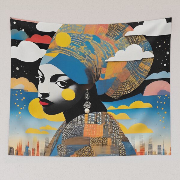 Item preview, Cubist Dream in Technicolor 3 designed and sold by ramboe.