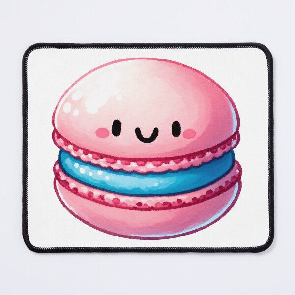 Item preview, Cute Pink Blue Macaron designed and sold by Emitropy.