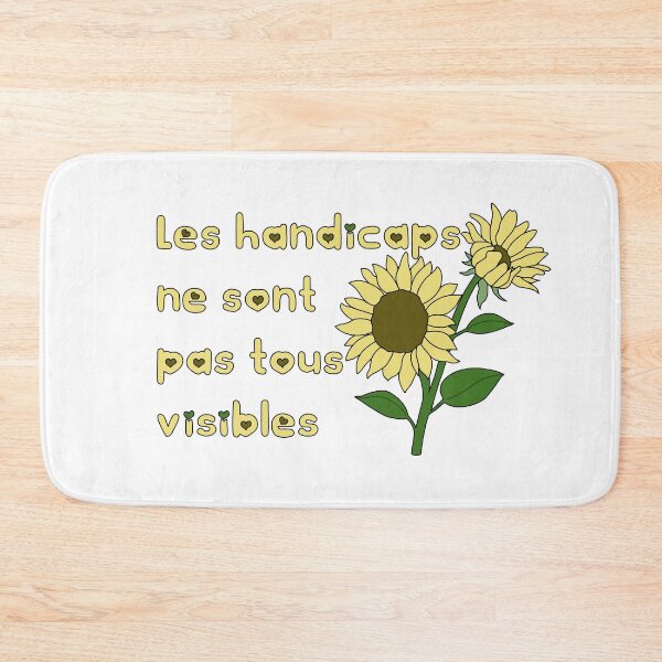 Item preview, Les handicaps ne sont pas tous visibles designed and sold by Becky-Marie.