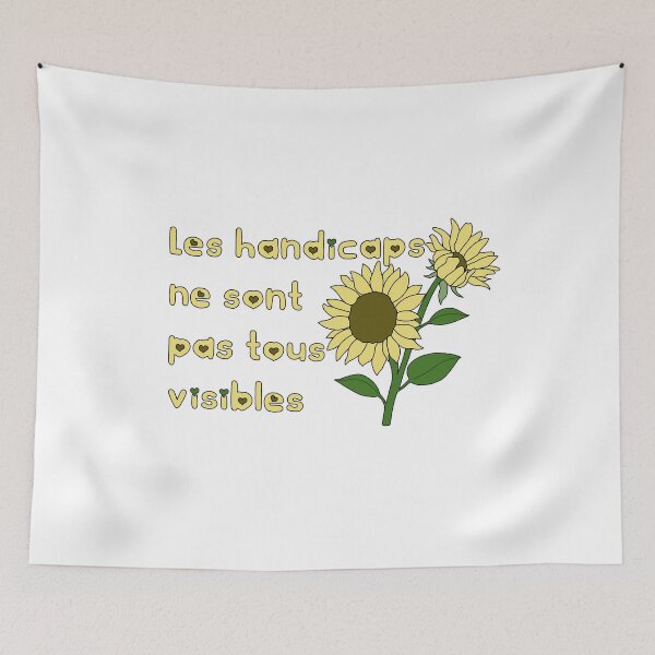 Item preview, Les handicaps ne sont pas tous visibles designed and sold by Becky-Marie.