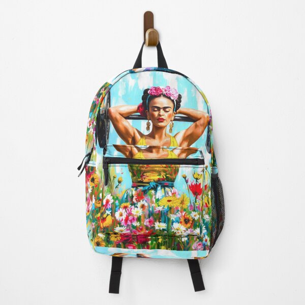 Item preview, Frida Kahlo Flowers Frida Kahlo, Weightlifting designed and sold by TeeARTHY.