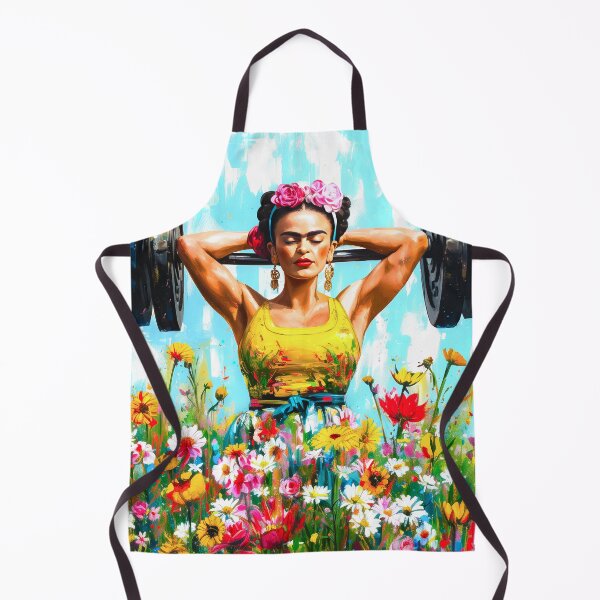 Item preview, Frida Kahlo Flowers Frida Kahlo, Weightlifting designed and sold by TeeARTHY.