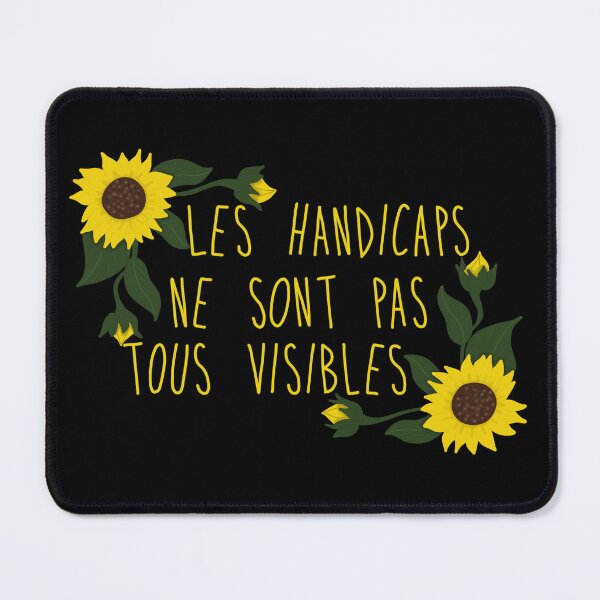 Item preview, Les handicaps ne sont pas tous visibles designed and sold by Becky-Marie.