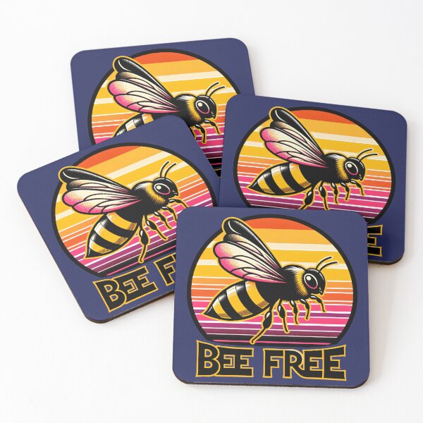 Item preview, Sunset Buzz: BEE FREE Adventure Winged Freedom FREE BEE designed and sold by leyfinder.