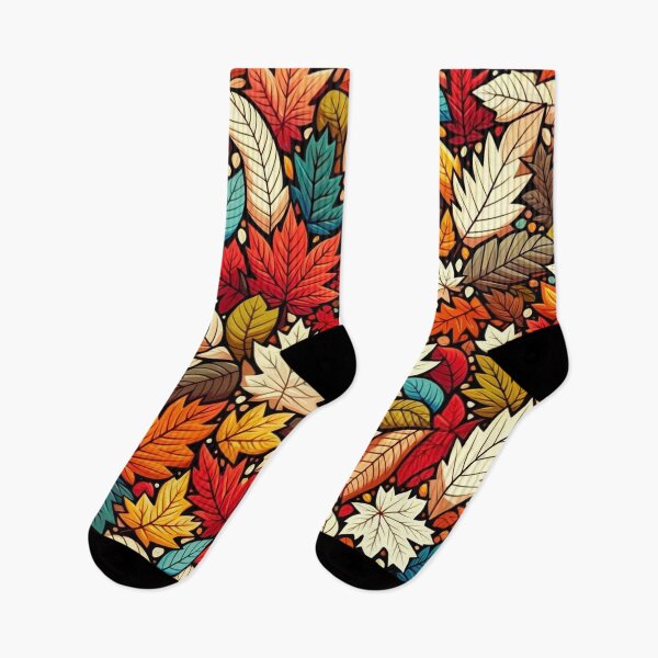 Item preview, Colorful Pattern with Leaves Horizontal View designed and sold by EXON-Publishing.